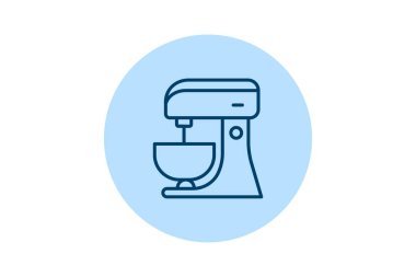 Karıştırıcı, vektör, piksel mükemmel, illüstratör dosyası