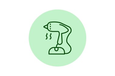 Giysi Buharı, vektör, piksel mükemmel, illüstratör dosyası