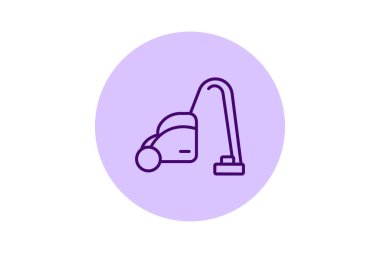 Elektrik süpürgesi, vektör, piksel mükemmel, illüstratör dosyası