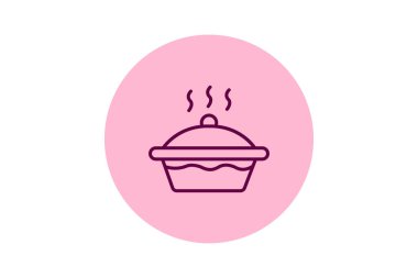 Yiyecek ısıtıcısı, vektör, piksel mükemmel, illüstratör dosyası