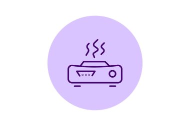 Uv sterilizatörü, vektör, piksel mükemmel, illüstratör dosyası