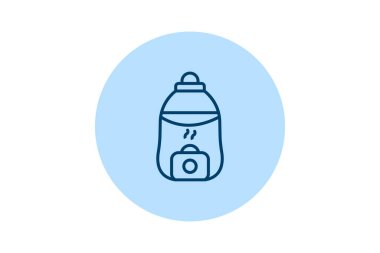 Bebek Şişe Isıtıcısı, vektör, piksel mükemmel, illüstratör dosyası