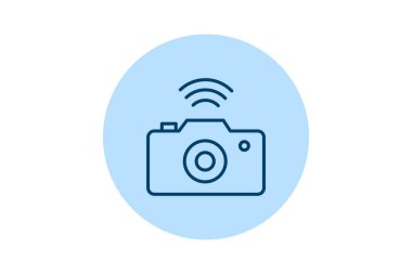 Akıllı Kamera, vektör, piksel mükemmel, illüstratör dosyası