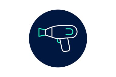 Kurutucu, vektör, piksel mükemmel, illüstratör dosyası