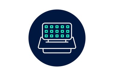 Waffle Yapıcı, vektör, piksel mükemmel, illüstratör dosyası