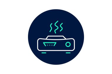 Uv sterilizatörü, vektör, piksel mükemmel, illüstratör dosyası