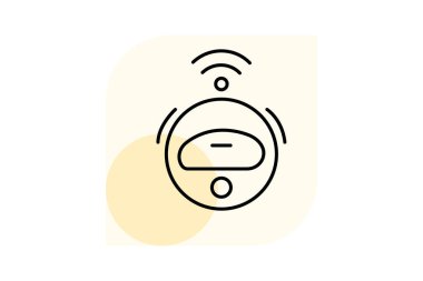 Robot Vakum, vektör, piksel mükemmel, illüstratör dosyası