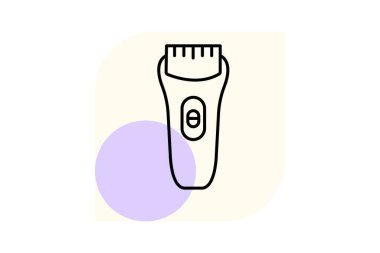 Sakal kesicisi, vektör, piksel mükemmel, illüstratör dosyası