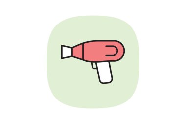 Kurutucu, vektör, piksel mükemmel, illüstratör dosyası