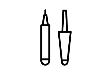 Kalem Gözkalemi, vektör, piksel mükemmel, illüstratör dosyası