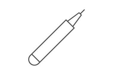 Dudak boyası, vektör, piksel mükemmel, illüstratör dosyası