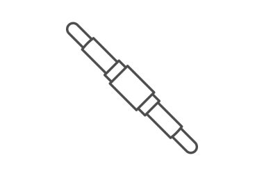 Contour Çubuğu, vektör, piksel mükemmel, illüstratör dosyası