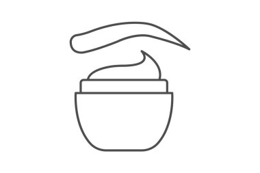 Brow Pomade, vektör, piksel mükemmel, illüstratör dosyası