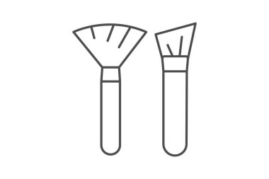 Göz fırçası, vektör, piksel mükemmel, illüstratör dosyası