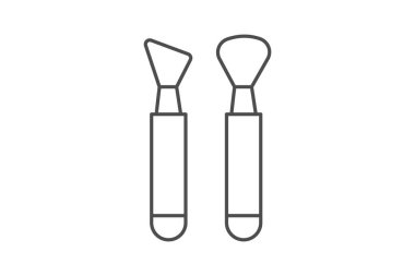 Temel Fırça, vektör, piksel mükemmel, illüstratör dosyası