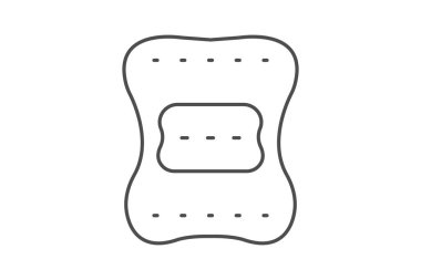 Pamuk pedi, vektör, piksel mükemmel, illüstratör dosyası