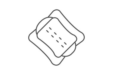 Makyaj bezi, vektör, piksel mükemmel, illüstratör dosyası