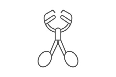 Kirpik Curler, vektör, piksel mükemmel, illüstratör dosyası