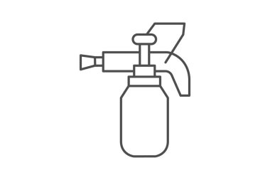 Hava fırçası Kompresörü, vektör, piksel mükemmel, illüstratör dosyası