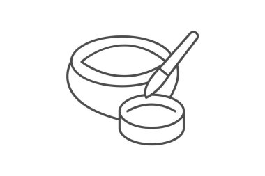 Göz kalemi, kap, vektör, piksel mükemmel, illüstratör dosyası