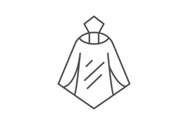 Makyaj Pelerini, vektör, piksel mükemmel, illüstratör dosyası