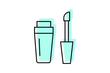 Dudak parlatıcısı, vektör, piksel mükemmel, illüstratör dosyası