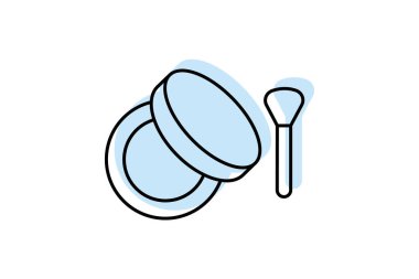 Şeffaf Toz, vektör, piksel mükemmel, illüstratör dosyası