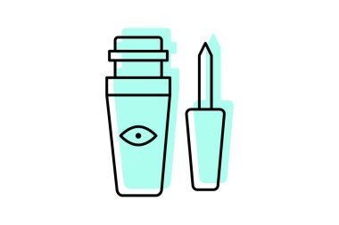 Sıvı Göz Kalemi, vektör, piksel mükemmel, illüstratör dosyası