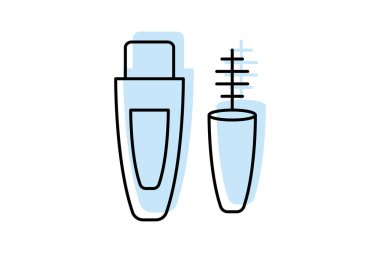 Maskara, vektör, piksel mükemmel, illüstratör dosyası
