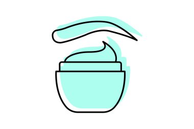 Brow Pomade, vektör, piksel mükemmel, illüstratör dosyası