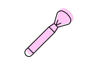 Kırmızı Fırça, vektör, piksel mükemmel, illüstratör dosyası