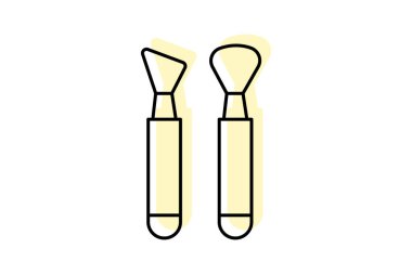 Temel Fırça, vektör, piksel mükemmel, illüstratör dosyası