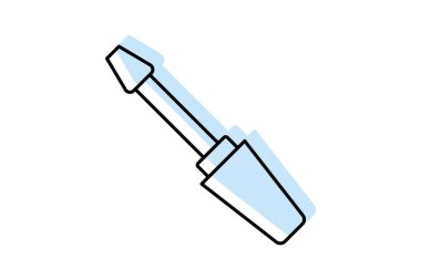 Göz fırçası, vektör, piksel mükemmel, illüstratör dosyası