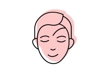 Yüz Boyası, vektör, piksel mükemmel, illüstratör dosyası