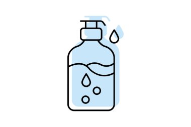 Micellar Su, vektör, piksel mükemmel, illüstratör dosyası