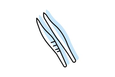 Cımbız, vektör, piksel mükemmel, çizer dosyası