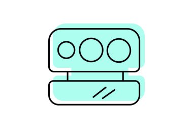 Contour Kit, vektör, piksel mükemmel, illüstratör dosyası