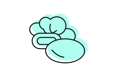 Pudra pudrası, vektör, piksel mükemmel, illüstratör dosyası