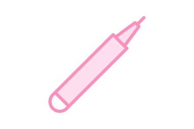 Dudak boyası, vektör, piksel mükemmel, illüstratör dosyası