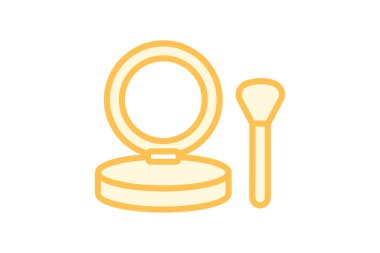 Pudra kırmızısı, vektör, piksel mükemmel, illüstratör dosyası