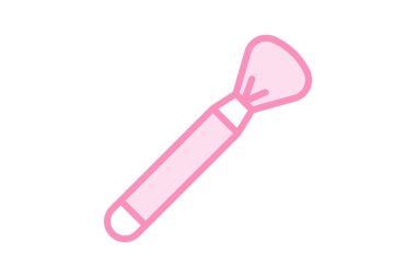 Kırmızı Fırça, vektör, piksel mükemmel, illüstratör dosyası