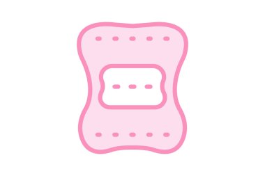 Pamuk pedi, vektör, piksel mükemmel, illüstratör dosyası