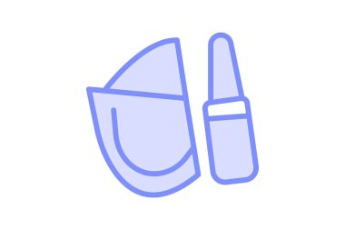 Makyaj Wedge, vektör, piksel mükemmel, illüstratör dosyası