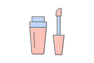 Dudak parlatıcısı, vektör, piksel mükemmel, illüstratör dosyası