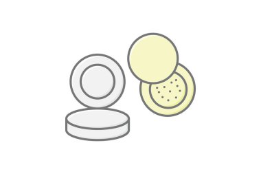 Toz, vektör, piksel mükemmel, illüstratör dosyası ayarlanıyor