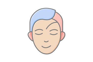 Yüz Boyası, vektör, piksel mükemmel, illüstratör dosyası