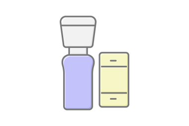 Vurgulama kiti, vektör, piksel mükemmel, illüstratör dosyası