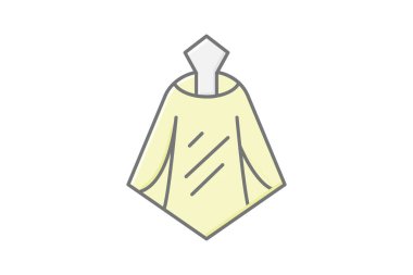 Makyaj Pelerini, vektör, piksel mükemmel, illüstratör dosyası