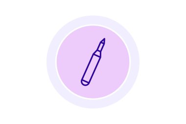 Lip Liner, vektör, piksel mükemmel, illüstratör dosyası