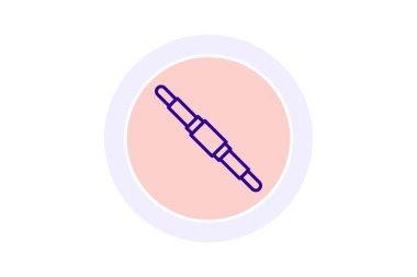 Contour Çubuğu, vektör, piksel mükemmel, illüstratör dosyası